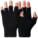 Maskinstickade handskar utan fingrar